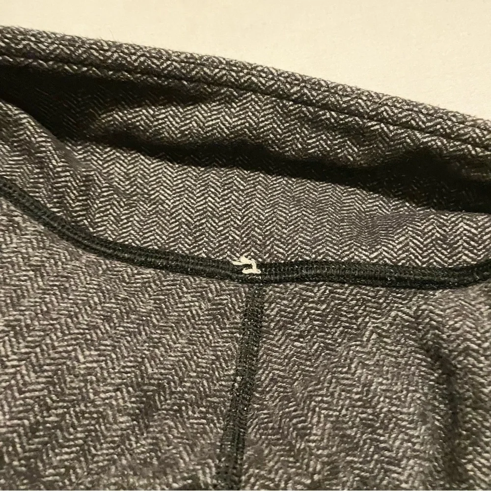 Lululemon Women's Size 4 Wunder Under Pant Legging Herringbone Heathered Black - Picture 16 of 16